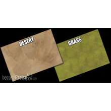 Gale Force Nine GFNBB951 - Gaming Mat - Grassland/Desert (6x4)