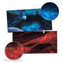 Gale Force Nine Modelling GFNBB955 - Gaming Mat - Crimson Gas Giant / Frozen Star System (6x3)