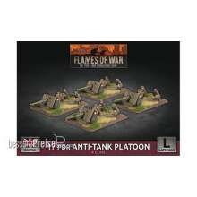 Battlefront Miniatures GFNBBX52 - 17 pdr Anti-Tank Platoon (x4 Plastic)