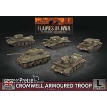 Battlefront Miniatures GFNBBX57 - Cromwell Armoured Troop (x5 Plastic)