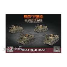 Battlefront Miniatures GFNBBX64 - Priest Field Troop (x4 Plastic)