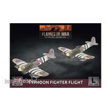 Battlefront Miniatures GFNBBX66 - Typhoon Fighter-Bomber Flight (x2 Plastic)