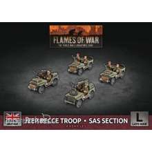 Battlefront Miniatures GFNBBX73 - Jeep Recce Troop/SAS Section (4x Plastic)