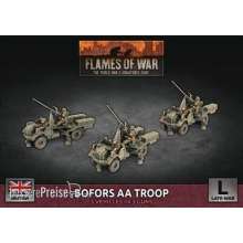 Battlefront Miniatures GFNBBX74 - Bofors AA Troop (3x)