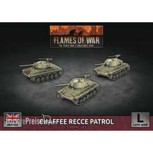 Battlefront Miniatures GFNBBX75 - Chaffee Recce Patrol (3x Plastic)