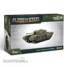 Gale Force Nine Boardgame GFNCSB03 - Clash of Steel Churchill Assault Troop (x3 Plastic)