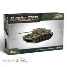 Gale Force Nine Boardgame GFNCSB04 - Clash of Steel Comet Armoured Troop (x3 Plastic)