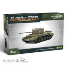 Gale Force Nine Boardgame GFNCSB05 - Clash of Steel Challenger Armoured Troop (x3 Plastic)