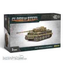 Gale Force Nine Boardgame GFNCSG04 - Clash of Steel Tiger I Tank Platoon (x3 Plastic)