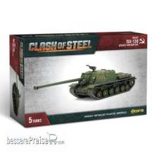 Gale Force Nine Boardgame GFNCSS02 - Clash of Steel ISU-130 Assault Gun Battery (x5 Plastic)