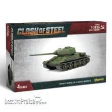 Gale Force Nine Boardgame GFNCSS05 - Clash of Steel T-34/85 Scout Company (x4 Plastic)