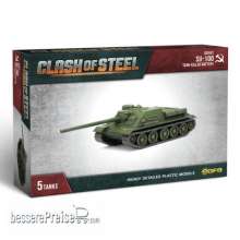 Gale Force Nine Boardgame GFNCSS06 - Clash of Steel SU-100 Tank-Killer Company (x5 Plastic)