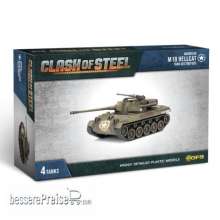 Gale Force Nine Boardgame GFNCSU08 - Clash of Steel M18 Hellcat Tank Destroyers (x4 Plastic)