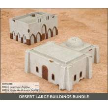 Gale Force Nine Modelling GFNFW256BB02 - Desert Large Buildings Bundle