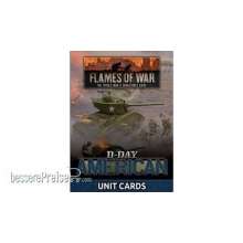 Battlefront Miniatures GFNFW262U - D-Day American Unit Cards (x42 cards)