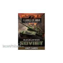 Battlefront Miniatures GFNFW266U - Bagration: Soviet Unit Cards (67x Cards)