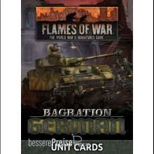 Battlefront Miniatures GFNFW267U - Bagration: German Unit Cards (70x Cards)