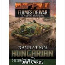 Battlefront Miniatures GFNFW269HU - Hungarian Unit Card Pack (37x Cards)