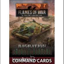 Battlefront Miniatures GFNFW269RC - Romanian Command Card Pack (27x Cards)