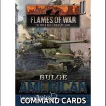 Battlefront Miniatures GFNFW270C - Bulge: Americans Command Cards (61x Cards)