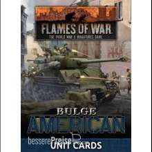 Battlefront Miniatures GFNFW270U - Bulge: Americans Unit Cards (66x Cards)