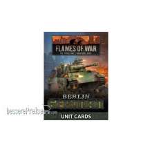 Battlefront Miniatures GFNFW273U - Berlin : German Unit Cards (104x cards)