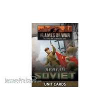 Battlefront Miniatures GFNFW274U - Berlin: Soviet Unit Cards (71x Cards)