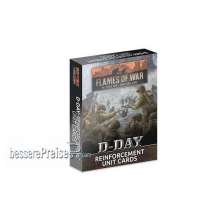 Battlefront Miniatures GFNFW275U - Flames of War D-Day: Reinforcement Unit Cards (32x Cards)