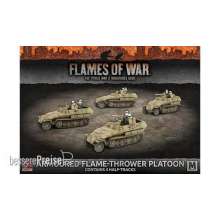 Battlefront Miniatures GFNGBX125 - Armoured Flame Platoon (Mid War x4 Tanks)