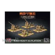 Battlefront Miniatures GFNGBX149 - 8.8cm Heavy AA Platoon (x4 Plastic)