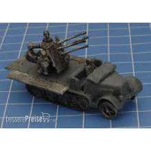 Battlefront Miniatures GFNGBX159 - SdKfz 7/1 Quad AA Platoon (x3)