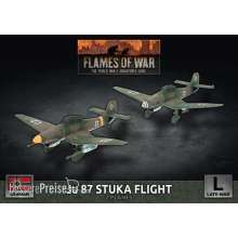 Battlefront Miniatures GFNGBX173 - Ju 87 Stuka Flight (x2 Plastic)