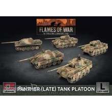 Battlefront Miniatures GFNGBX181 - Panther (late 7.5cm) / Jagdpanther (8.8cm) Platoon (5x Plastic)