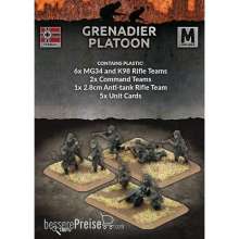 Battlefront Miniatures GFNGE756 - Grenadier Platoon (Mid War x43 Figures Plastic)