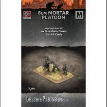 Battlefront Miniatures GFNGE760 - 8cm Mortar Platoon (Mid War x6 Guns Plastic)