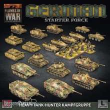 Battlefront Miniatures GFNGEAB21 - German Heavy Tank Hunter Kampfgruppe (Plastic)