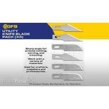 Gale Force Nine Modelling GFNGF9T03 - “Utility” Knife Blade Pack (x6)