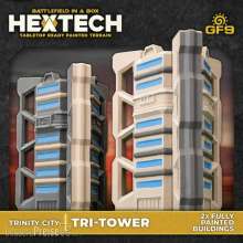 Gale Force Nine Modelling GFNHEXT11 - Trinity City - Tri-Tower (x2)