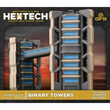 Gale Force Nine Modelling GFNHEXT12 - Trinity City - Binary Towers (x1)