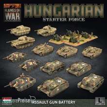 Battlefront Miniatures GFNHUAB01 - Hungarian Starter Force: Zrinyi Assault Gun Battery (Plastic)