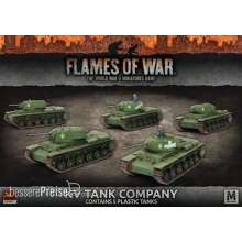 Battlefront Miniatures GFNSBX40 - KV Tank Company (Mid War x5 Tanks Plastic)