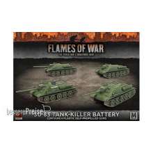 Battlefront Miniatures GFNSBX57 - SU-85 Medium SP Battery (Mid War x4 Tanks Plastic)