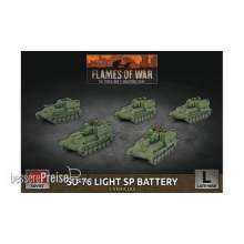 Battlefront Miniatures GFNSBX65 - SU-76 Light SP Battery (x5 Plastic)