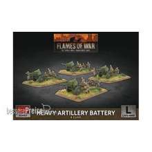 Battlefront Miniatures GFNSBX75 - 152mm Artillery Battery (x4 Plastic)