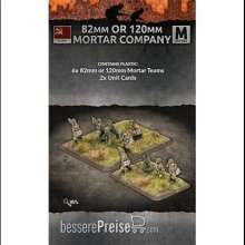 Battlefront Miniatures GFNSU772 - 82mm And 120mm Mortar Company (Mid War x6 Guns Plastic)