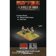 Battlefront Miniatures GFNSU780 - Maksim Machine-Gun Company (Plastic)