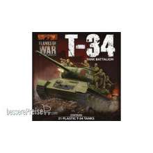 Battlefront Miniatures GFNSUAB12 - Soviet LW T-34 Army Deal (Plastic)