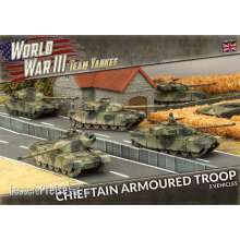 Battlefront Miniatures GFNTBBX01 - WW3 Chieftain Armoured Troop (Plastic)