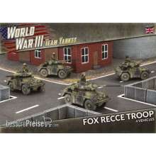 Battlefront Miniatures GFNTBBX13 - WW3 Fox Recce Troop (x4 Plastic)