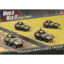 Battlefront Miniatures GFNTCBX03 - WW3 Cougar Armoured Troop (x4)